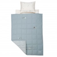 سه تیکه خواب کنار مادری طرح مرغابی موسلین رنگ کله غازی ایسیز