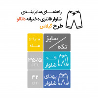 شلوار فانتزی طرح گیلاس دانالو