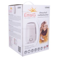 دستگاه بخور سرد التراسونیک 4.8 لیتر مدل Us464 رنگ سفید امسیگ Emsig