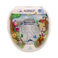 تبدیل توالت فرنگی طرح ماشا و میشا بیبی فورلایف Baby4life