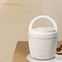 فلاسک غذا دو محفظه ای رنگ کرم پینکا Pinkah