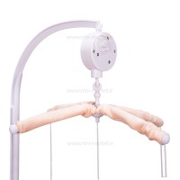 آویز تخت موزیکال چراغدار طرح خرس آبی فیشر پرایس Fisher Price