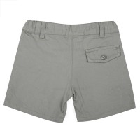 شورت کتان اسپرت طرح خرس رنگ سبز پاپو papo