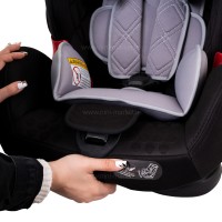 صندلی ماشین لورلی LORELLI مدل ایزوفیکس دار رنگ مشکی ، طوسی