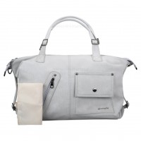 ساک لوازم مدل کيوت کبريتی رنگ طوسی Qz