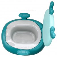 توالت آموزشي طرح گوزن رنگ سبز خارجی