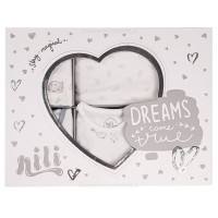 سرویس 13 تیکه طرح اردک رنگ سفید نیلی