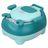 توالت آموزشي طرح گوزن رنگ سبز خارجی