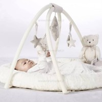 تشک بازی خرس رنگ کرم بیبی فور لایف Baby4Life