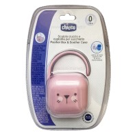 قاب پستانک رنگ صورتی چيکو Chicco