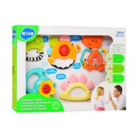 پک جغجغه طرح دایناسور هولی تویز Huile Toys کد 1109