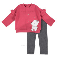 دوتیکه دخترانه رنگ سرخابی ایندیگو Indigo