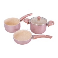 سرویس قابلمه مدل نیلیا رنگ رزگلد عروس Aroos