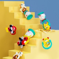 جغجغه صندلی غذا طرح خرگوش رنگ سفید هولی تویز Huile toys