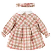 سارافون طرح پیچازی رنگ صورتی کرم ایندیگو Indigo