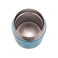 فلاسک غذا استیل 350 میل رنگ آبی نوویتا Nuvita