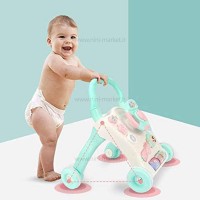 واکر موزيکال رنگ سفيد سبز فانی بیبی Funny baby