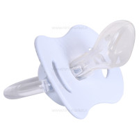 پستانک تکی طرح تاج رنگ نقره اي سايز 18-6 ماه سواوینکس Suavinex (دارای جعبه)