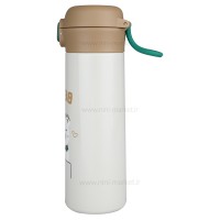 فلاسک آب 500 میل رنگ کاراملی برند خارجی