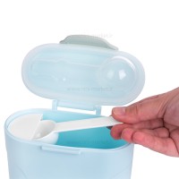 انباری شیرخشک 130 میل رنگ آبی کیکابو Kikkaboo