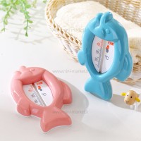 دماسنج حمام طرح ماهی رنگ صورتی رووکو Rovco