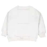 بلوز دورس پسرانه طرح سه‌دکمه رنگ شیری