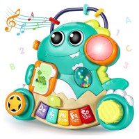 پیانو دایناسور موزیکال huile toys