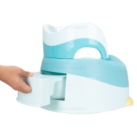 توالت آموزشی طرح جوجه رنگ آبی بیبی هود Baby Hood