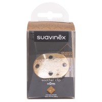 بند پستانک لوکس رنگ طلایی بنفش سواوینکس Suavinex