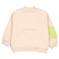 بلوز داخل‌کرک اسپرت طرح 23 رنگ کرم