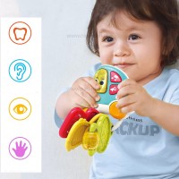 ماشين موزيکال کليد هولی تویز Hola toys