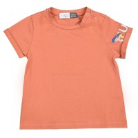 پیشبندی شورتی اسپرت طرح مانکی رنگ سفید ایندیگو indigo