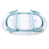 وان حمام تاشو طرح بيضی رنگ آبی خارجی