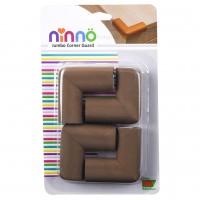 محافظ گوشه جامبو بزرگ رنگ گردویی Nino