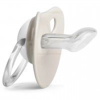 پستانک تکی طرح تاج رنگ کرم سايز 18-6 ماه سواوینکس Suavinex(دارای جعبه)