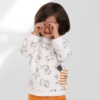 بلوز شلوار پسرانه طرح سگ رنگ نارنجی ایندیگو Indigo