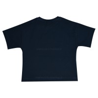 تیشرت شورت پسرانه رنگ سرمه ای Raboo