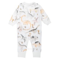 سرهمی اسپرت طرح حیوانات آبرنگی رنگ کرمی Indigo