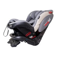 صندلی ماشین تاج دار بی بی فورلایف baby4life رنگ طوسی روشن