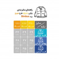 بارانی دخترانه طرح هویج رنگ سرخابی بیمباس Bimbus
