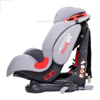 صندلی ماشین لورلی LORELLI مدل ایزوفیکس دار رنگ طوسی، نوک مدادی