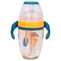 شیرخوری دسته دار 330 میل رنگ سرمه ای نارنجی رووکو Rovco