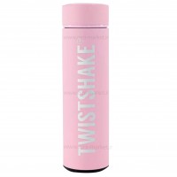 فلاسک آب استیل 420 میل رنگ صورتی تویست شیک Twistshake