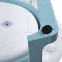 وان حمام تاشو طرح بيضی رنگ آبی خارجی