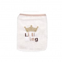 ست حوله 5 تیکه طرح خرس و تاج کرمی مادرکر mothercare