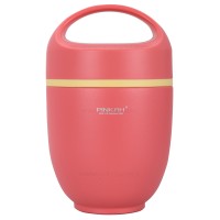 فلاسک غذا دو قسمتی رنگ قرمز pinkah