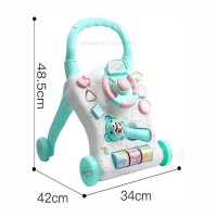 واکر موزيکال رنگ سفيد سبز فانی بیبی Funny baby