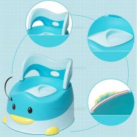 توالت آموزشی طرح جوجه رنگ آبی بیبی هود Baby Hood