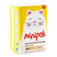 پد تميز کننده 60 عددی مینی پک Minipek