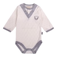 بادی آستین بلند نوزادی طرح ژاکارد دانالو Danaloo